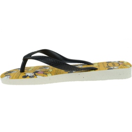 Chanclas Havaianas Disney Stylish 4123500-3624 negro amarillo