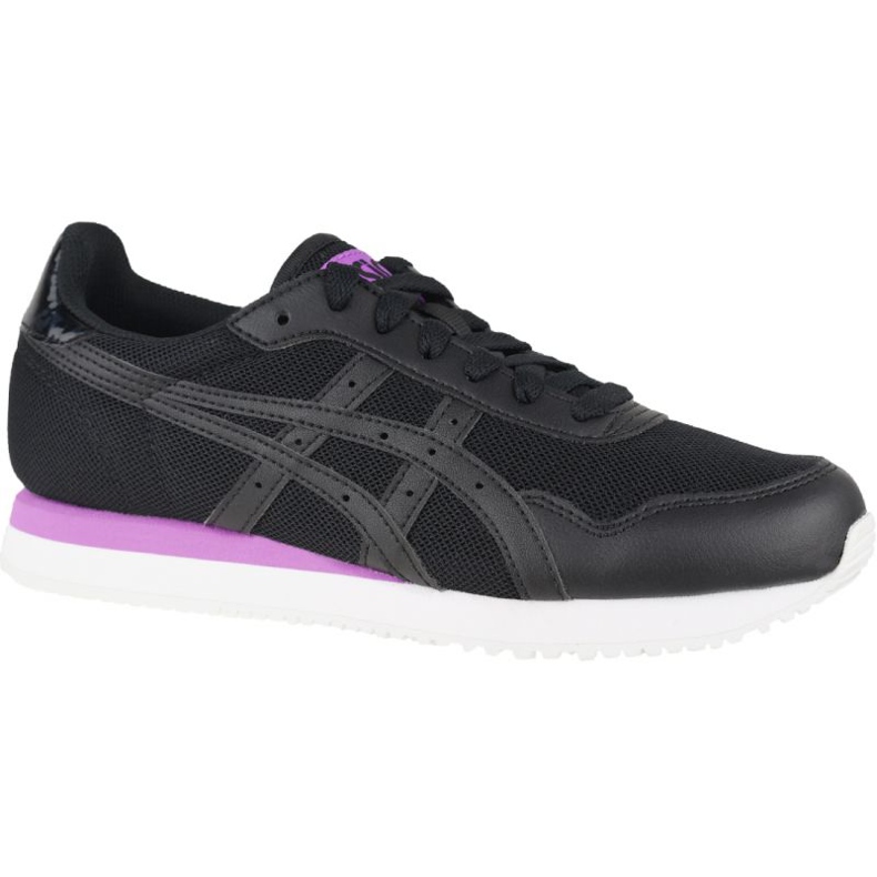 Asics Tiger Runner W 1192A188-001 negro violeta Asics Tiger Runner W 1192A188-001 negro violeta