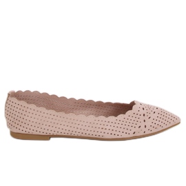 Bailarinas caladas beige NK18P Beige