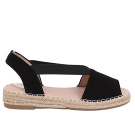 Alpargatas de mujer negras 0M815 Negra negro