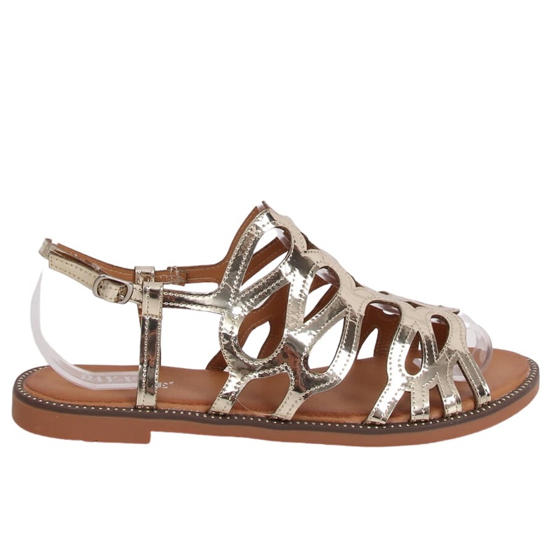 Sandalias de mujer dorado JY52 Gold
