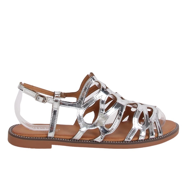 Sandalias plateadas para mujer JY52 Silver gris