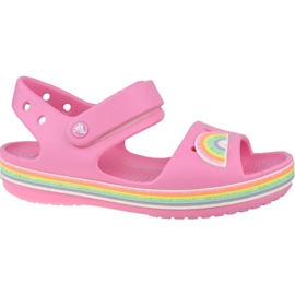 Sandalia Crocs Imagination Ps 206145-669 negro rosa
