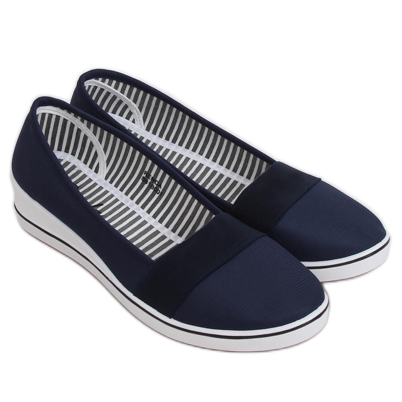 Bailarinas azul marino S81B001 Azul Ii Calidad
