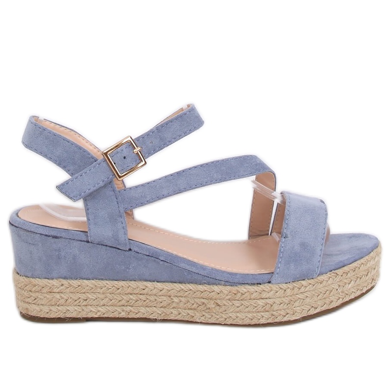 Sandalias alpargatas azules 680-38 Azul