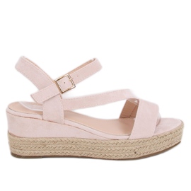 Sandalias alpargatas beige 680-38 Nude