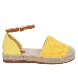 Alpargatas corte miel 3035 Amarillo