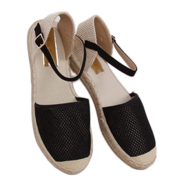 Alpargatas de mujer negras MB-64119 Negras negro