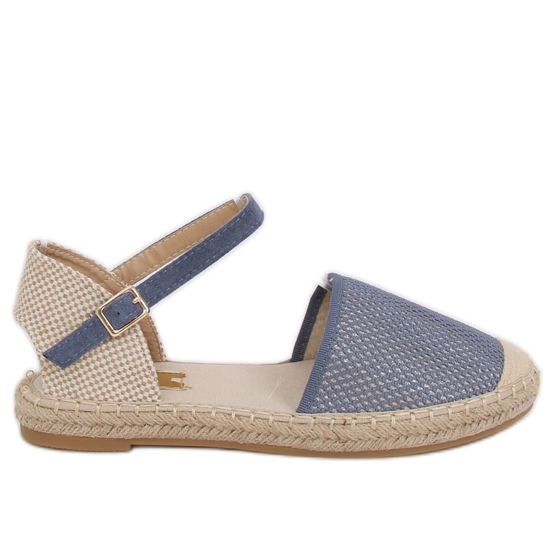 Alpargatas de mujer azules MB-64119 Azul