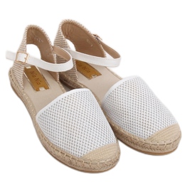 Alpargatas de mujer blancas MB-64119 Blancas blanco