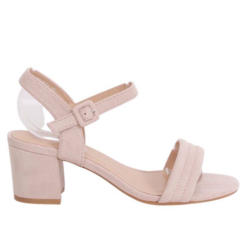 Sandalias de tacón beige 99-61A Beige Sandalias de tacón beige 99-61A Beige
