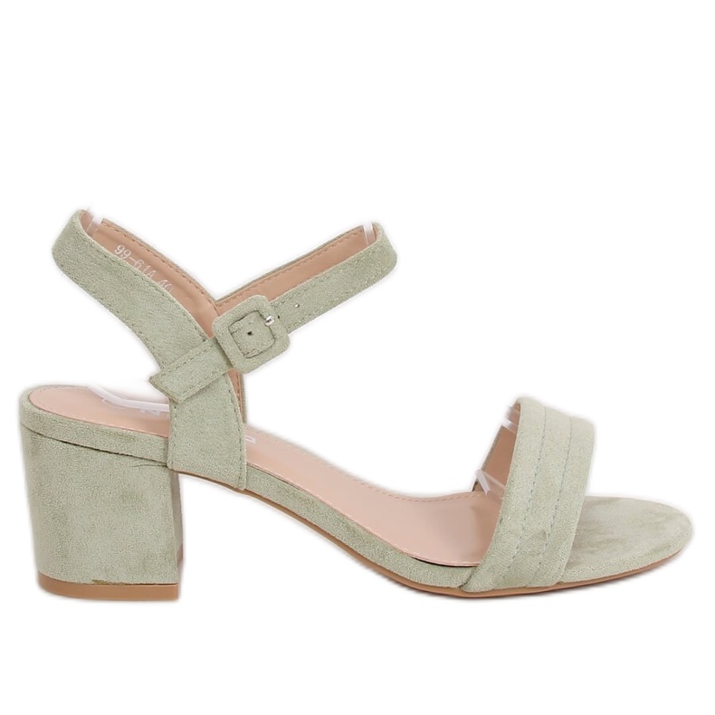 Sandalias de tacón celadon 99-61A Verde