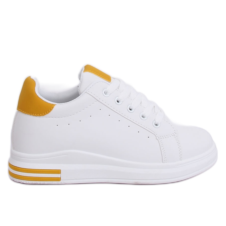 Zapatillas de mujer blancas CC-15 Yellow Ii Genre blanco amarillo