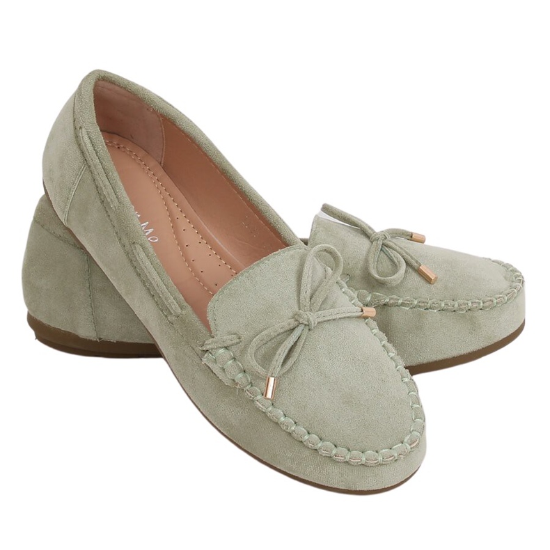Mocasines de mujer aguamarina LL97 Verde