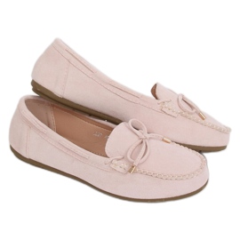 Mocasines de mujer beige LL97 Beige