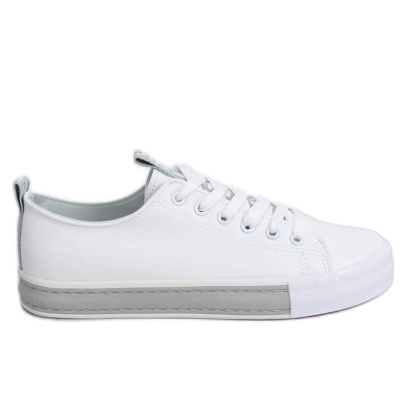 Zapatillas de mujer blancas CC-17 Silver blanco gris