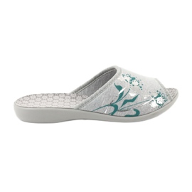 Zapatos de mujer befado pu 254D100 gris verde