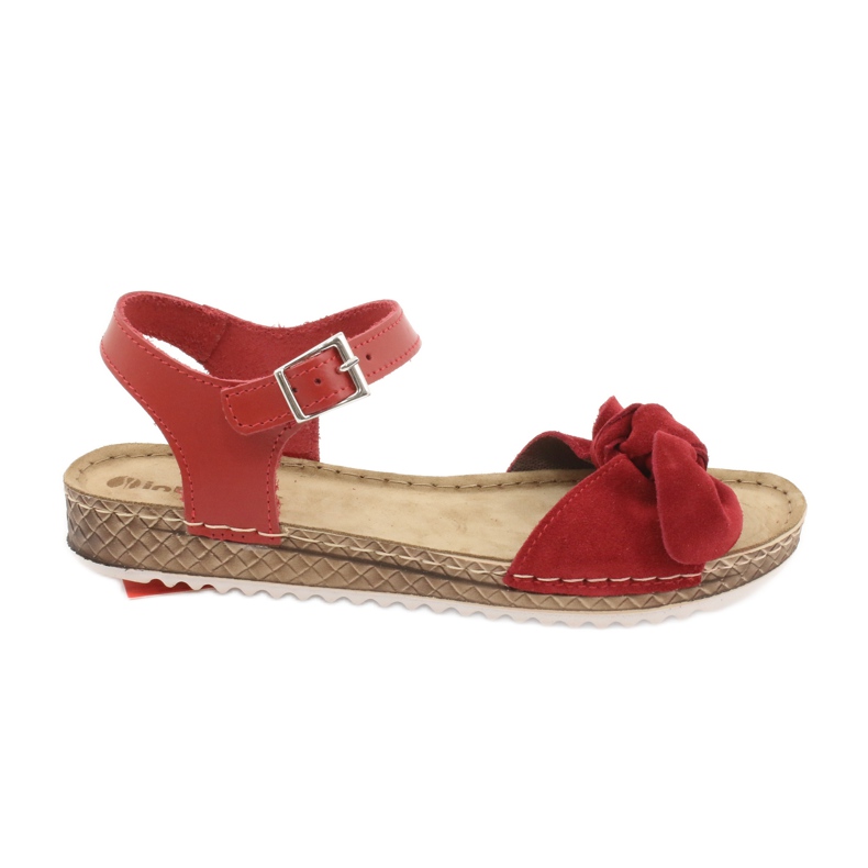 Zapatos de mujer Comfort Inblu 158D117 rojo