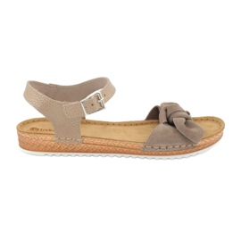 Zapatillas de mujer Comfort Inblu 158D118 gris