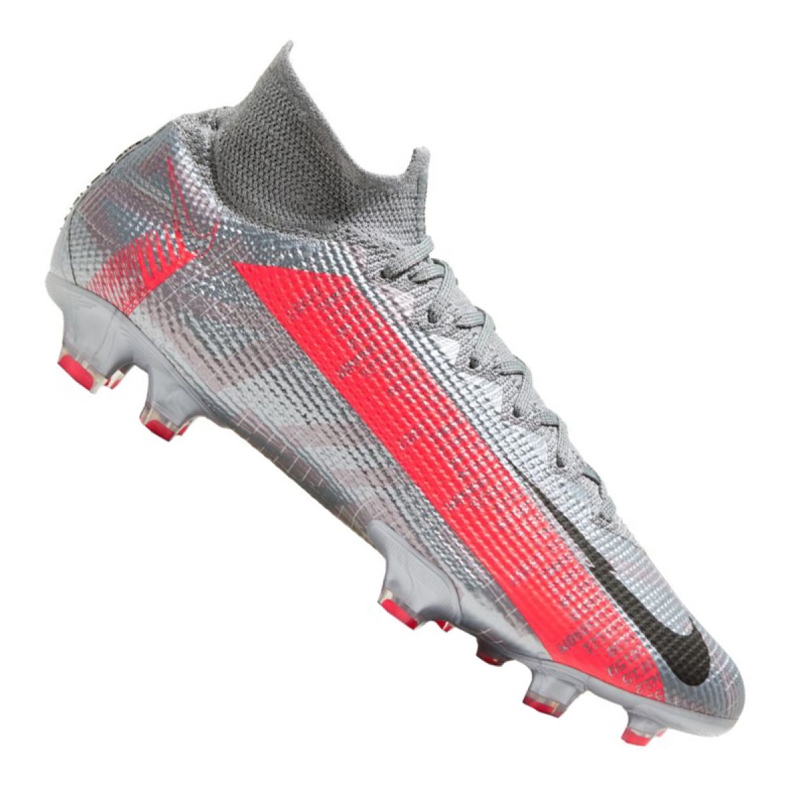 Zapatos de fútbol Nike Superfly 7 Elite Fg M AQ4174-906 multicolor gris