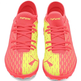 Botas de fútbol Puma Future Jr 5.4 Osg Tt 105952 01 rojo naranjas y rojos