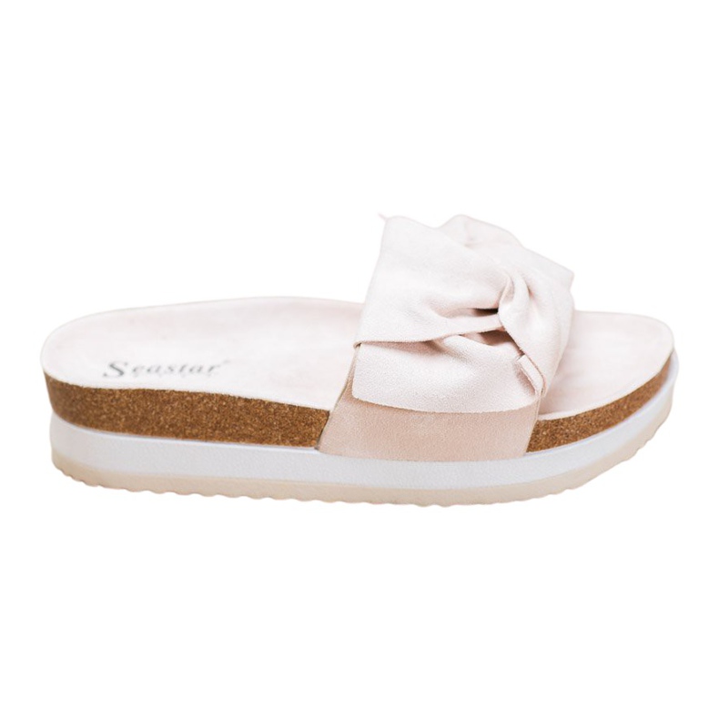 Seastar Pantuflas casuales de gamuza marrón