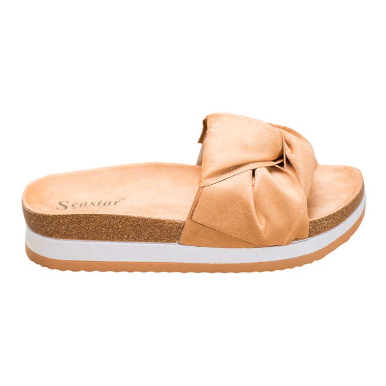 Seastar Pantuflas casuales de gamuza marrón