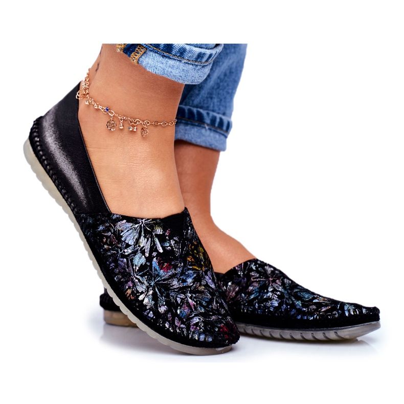 Bailarinas Mujer Maciejka Leather Black 01930-70 / 00-0 negro multicolor