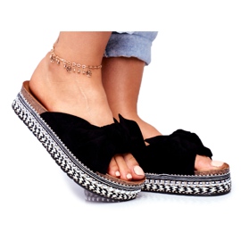 Pantuflas Altas Mujer Negras Mortigo negro