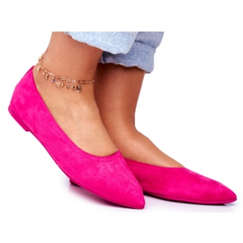 PS1 Bailarinas Mujer Eco-Suede Fucsia Bellissima rosa