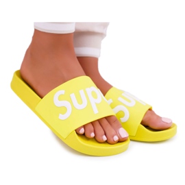 PS1 Pantuflas Amarillas Mujer Super Losaria amarillo