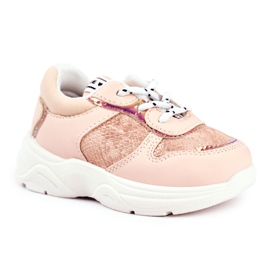 FRROCK Zapatillas Deportivas Infantiles Serpiente Rosa Matylda