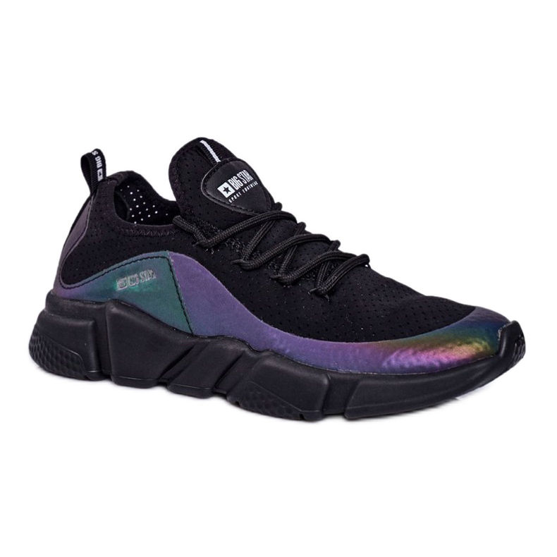 Zapatos Deportivos Mujer Big Star Black FF274A053 negro multicolor