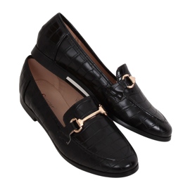 Black Mocasines negros de mujer T356P Black Black Mocasines negros de mujer T356P Black