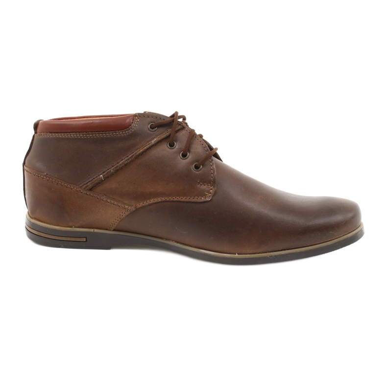 Gino Tuzzi Zapatos Marrones con Cordones para Hombre Gertrudo Leather marrón