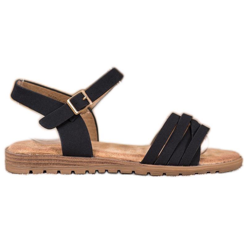 Evento Sandalias clásicas con hebilla negro