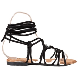Seastar Sandalias romanas negro