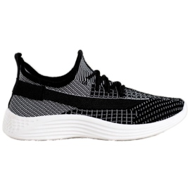 Zapatos textiles MCKEYLOR blanco negro
