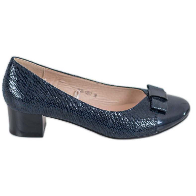 Zapatos de salón con lazo VINCEZA azul