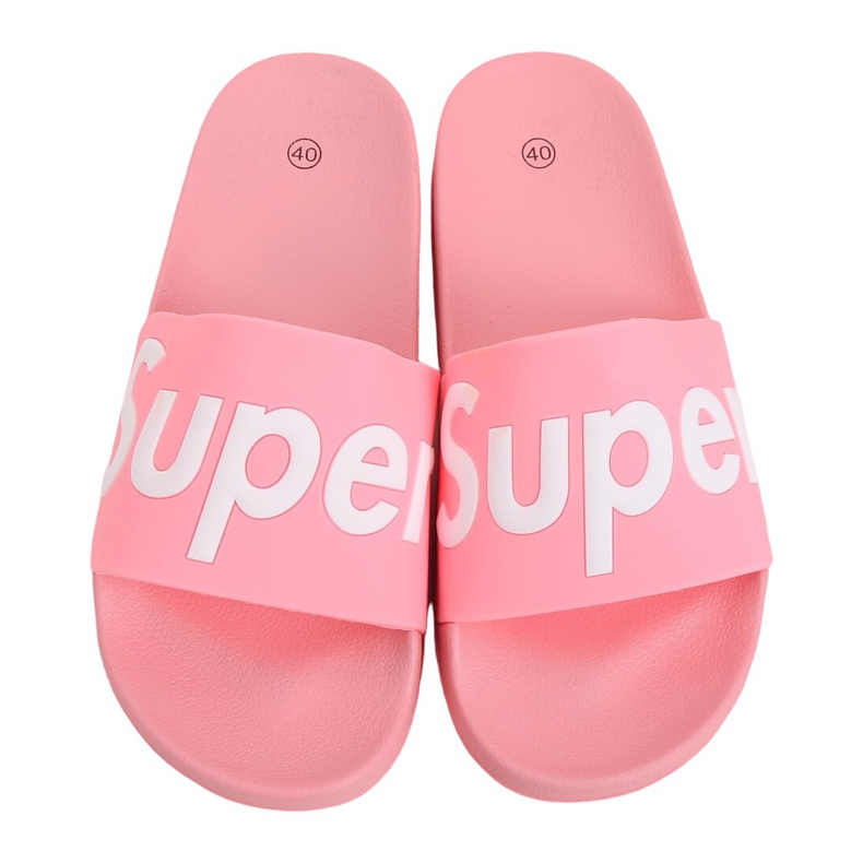 Pink Pantuflas mujer rosa CK110 Pink rosado