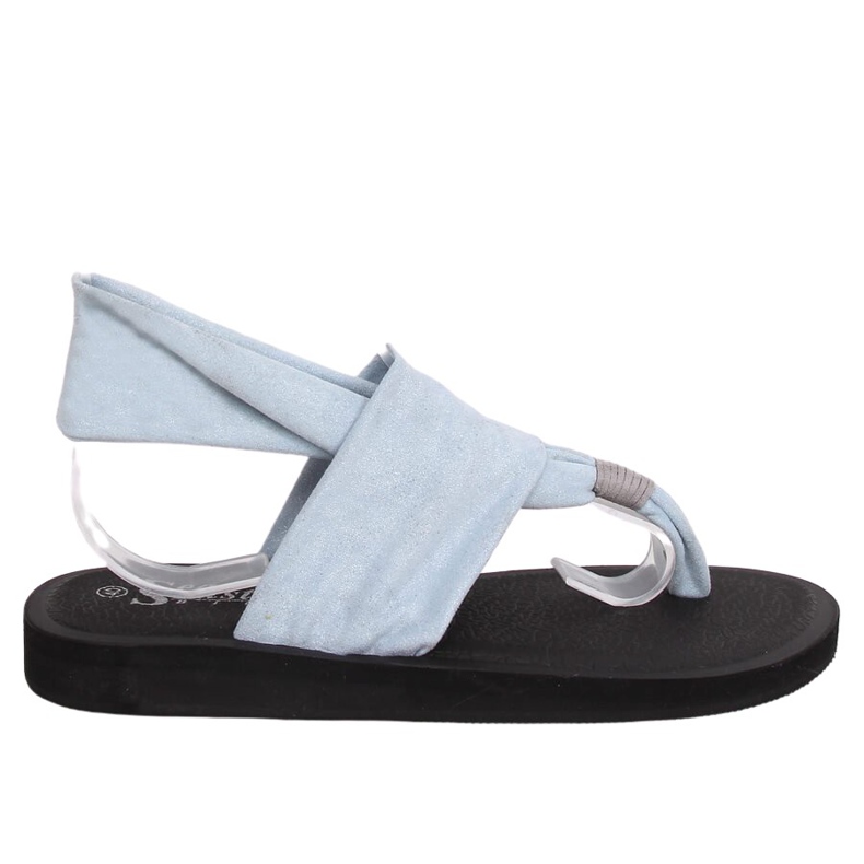 Azul DD82P Chanclas azules, algodón