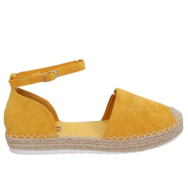 Alpargatas de mujer miel JH95P Amarillo