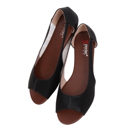 Negro NH-23P Bailarinas negras expuestas