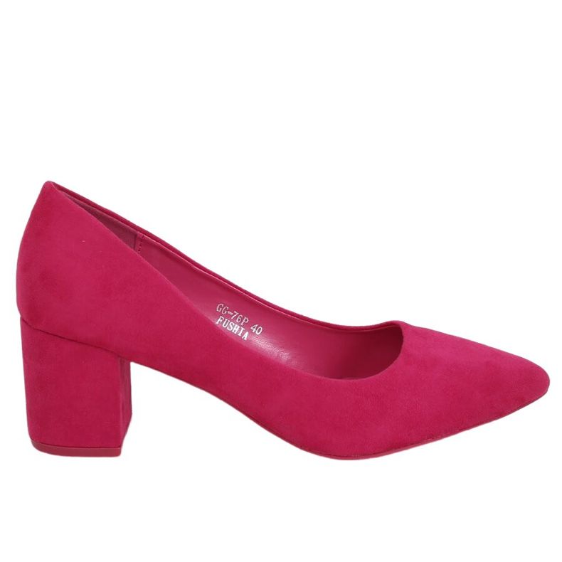 Bombas en poste fucsia GG-76P Fushia rosado