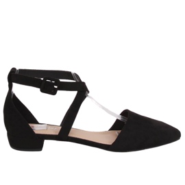 Negro LL-213P Bailarinas de corte negro Negro LL-213P Bailarinas de corte negro