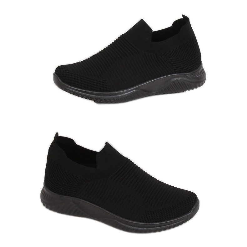 Negro 9924 Calzado deportivo negro