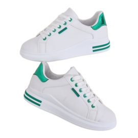 Zapatillas deportivas de mujer blancas NB320P-5 BLANCO / VERDE Zapatillas deportivas de mujer blancas NB320P-5 BLANCO / VERDE