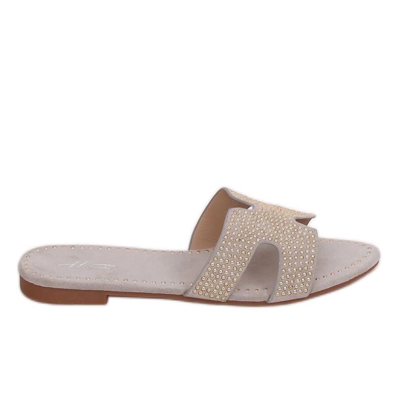 Zapatillas gris mujer gris Q-88 Grey