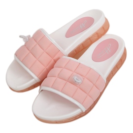 Zapatillas rosa mujer rosa G-338 Pink rosado