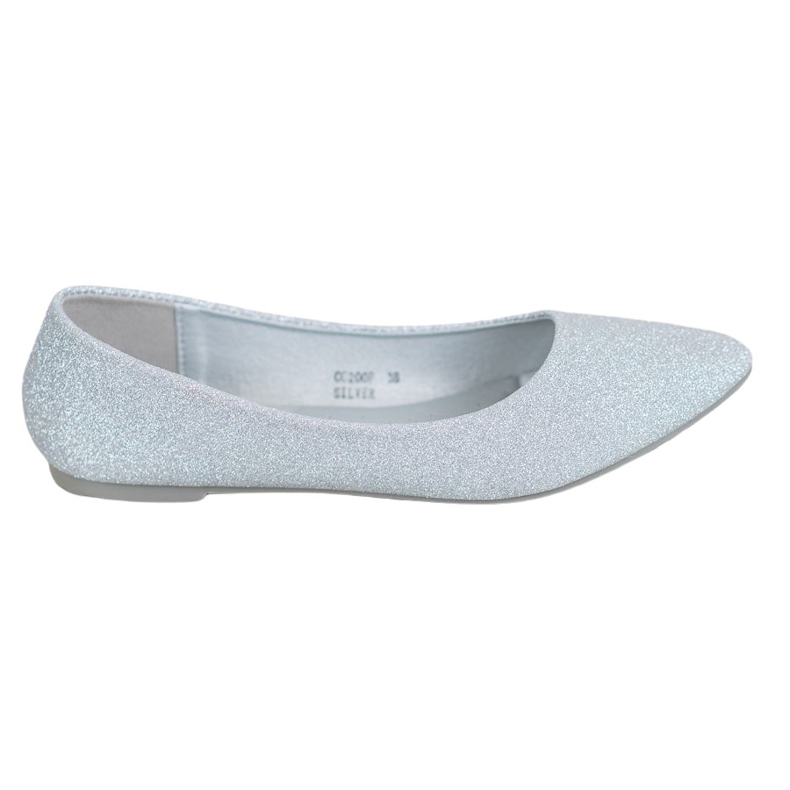 Seastar Bailarinas con purpurina gris